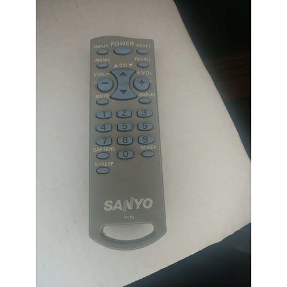 Sanyo FXTG TV Remote Control - Picture 2 of 3